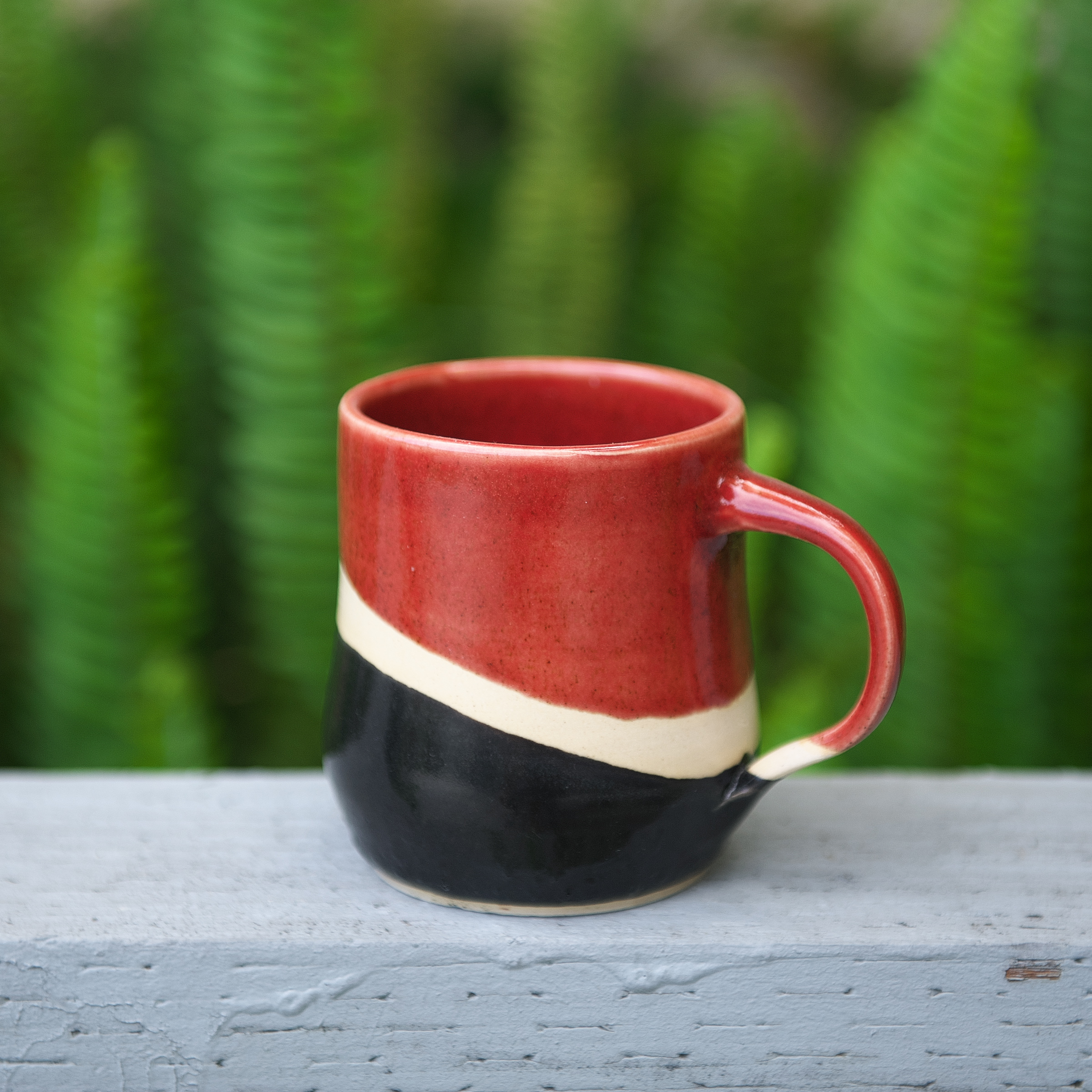 Untitled Rothko vessel with color blocking